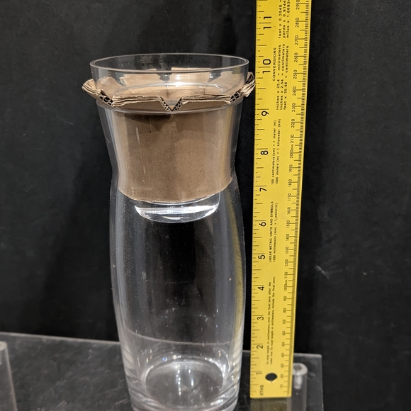 Partylite Naturally Modern Votive Candle Holder #2 With Insert 9.75” - Picture 3 of 7